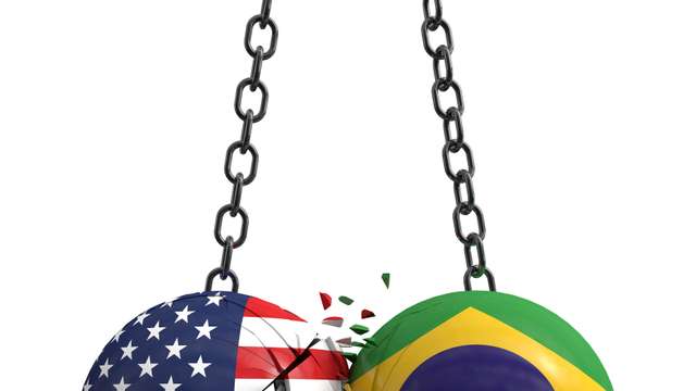 Brasil and the US are locked in a trade war