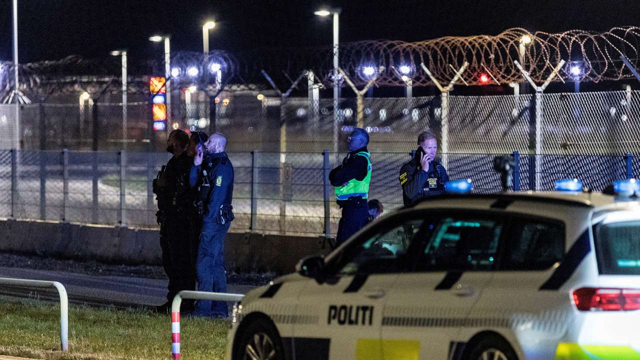 Drone reports at Copenhagen Airport