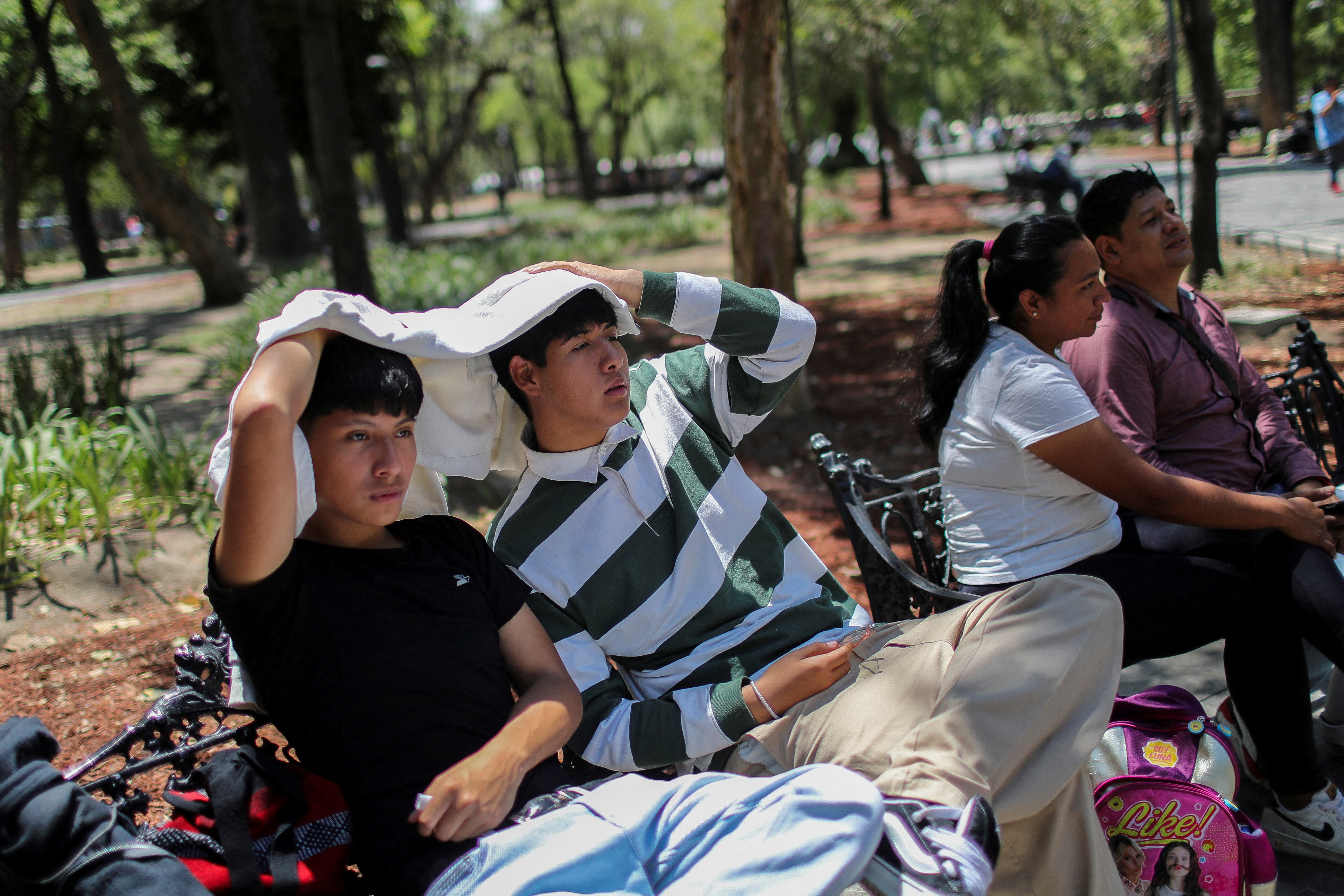 FILE PHOTO: Heat wave in Mexico City