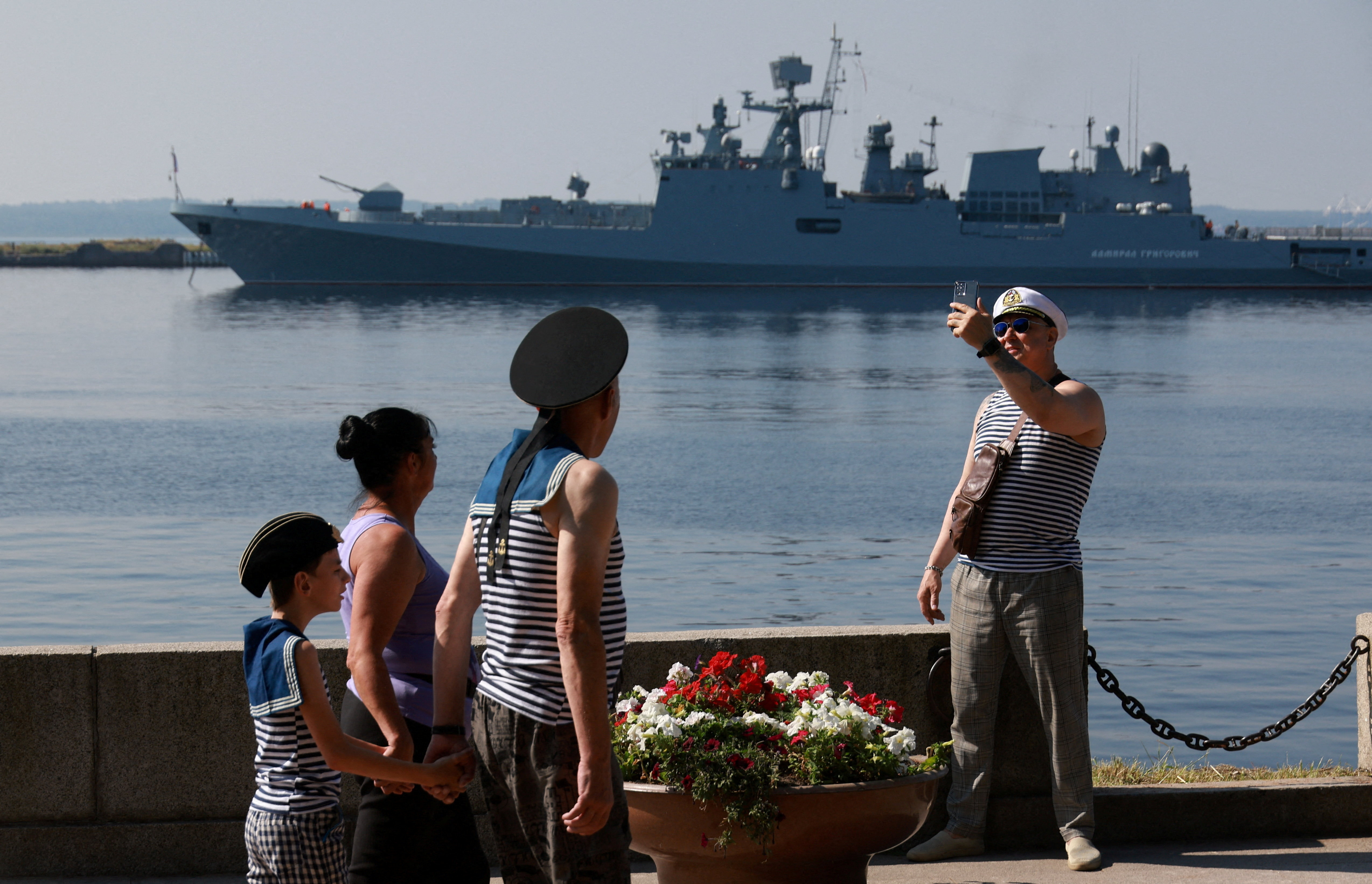 Russia marks Navy Day