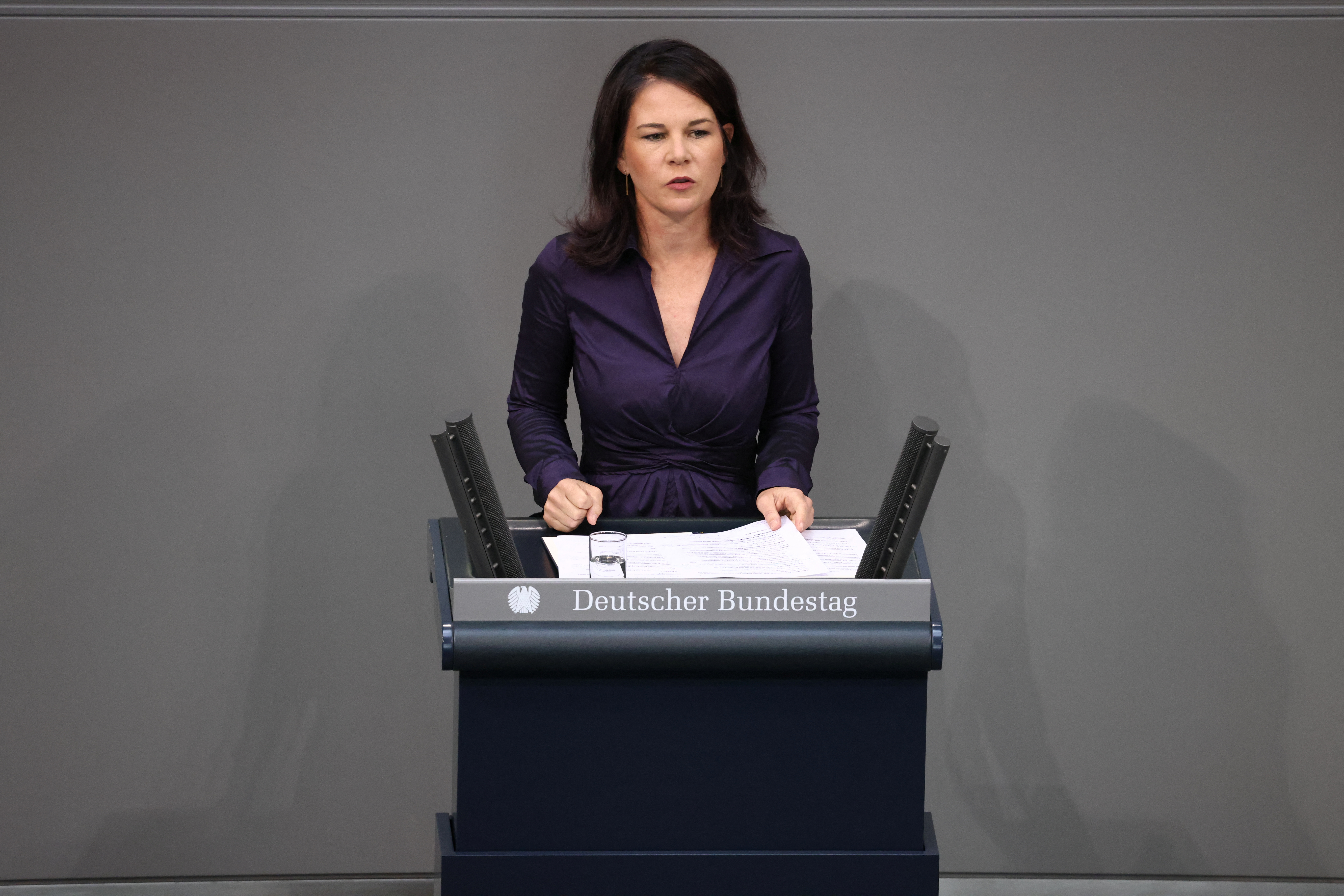 Germany's lower house of parliament, the Bundestag discusses the 2025 budget
