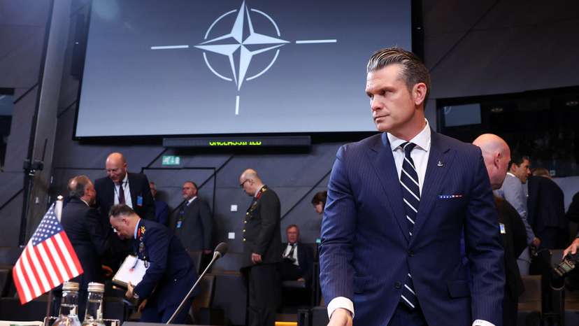 NATO defence ministers meeting in Brussels