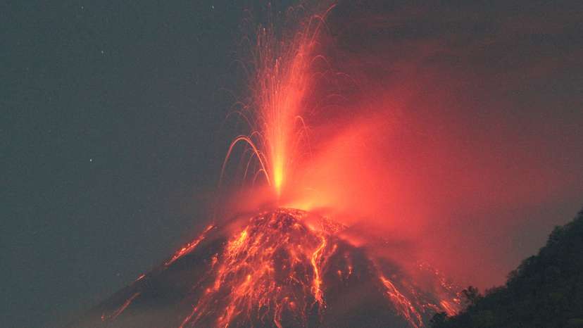Mount Lewotobi Laki-laki eruption in East Flores