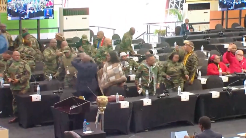 Chaos erupts in South African Parliament over 'Phala Phala' scandal