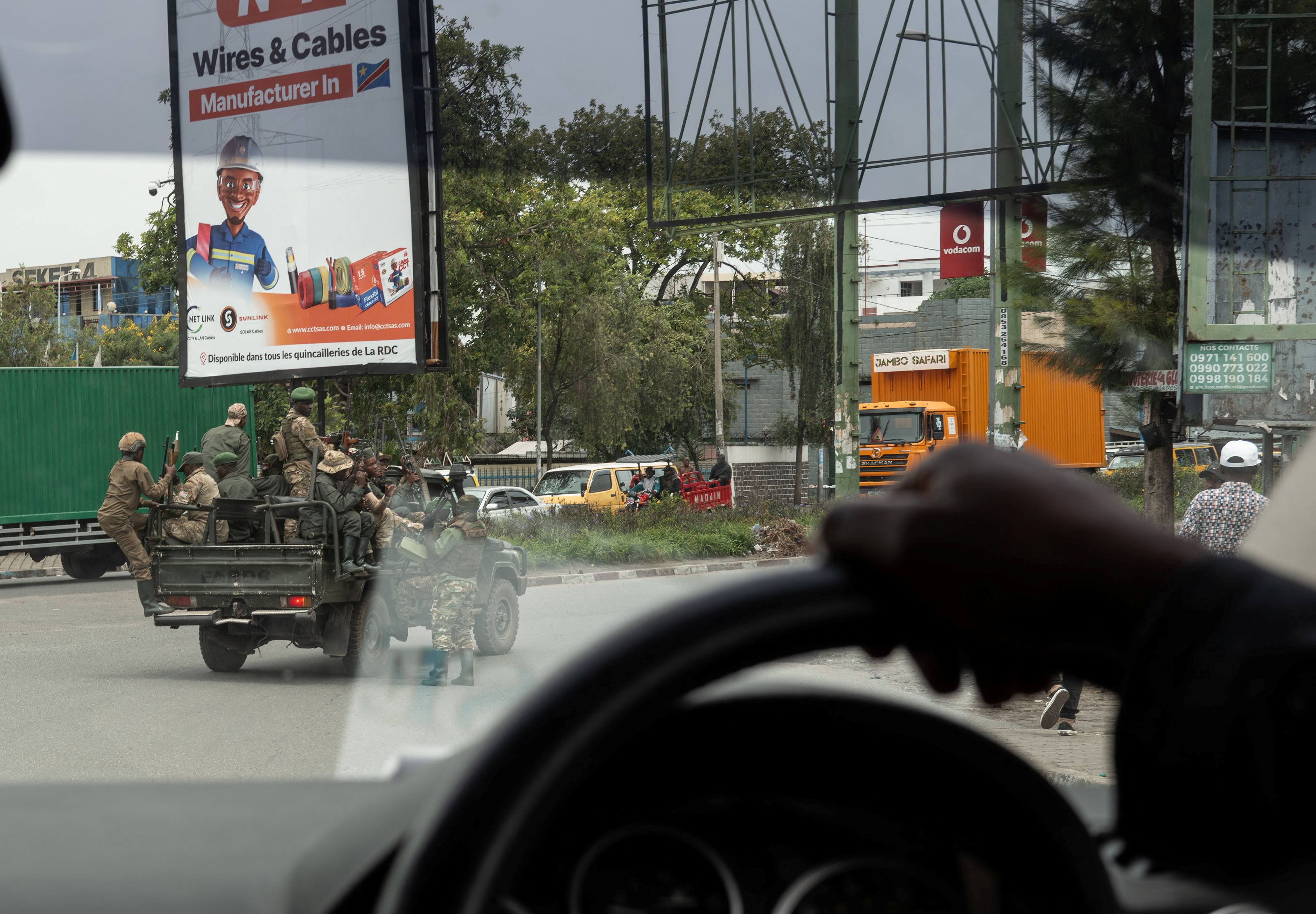 Congo rebel leader brushes off ceasefire call, vowing to fight on