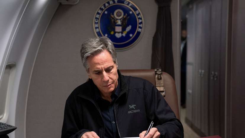U.S. Secretary of State Antony Blinken visits London