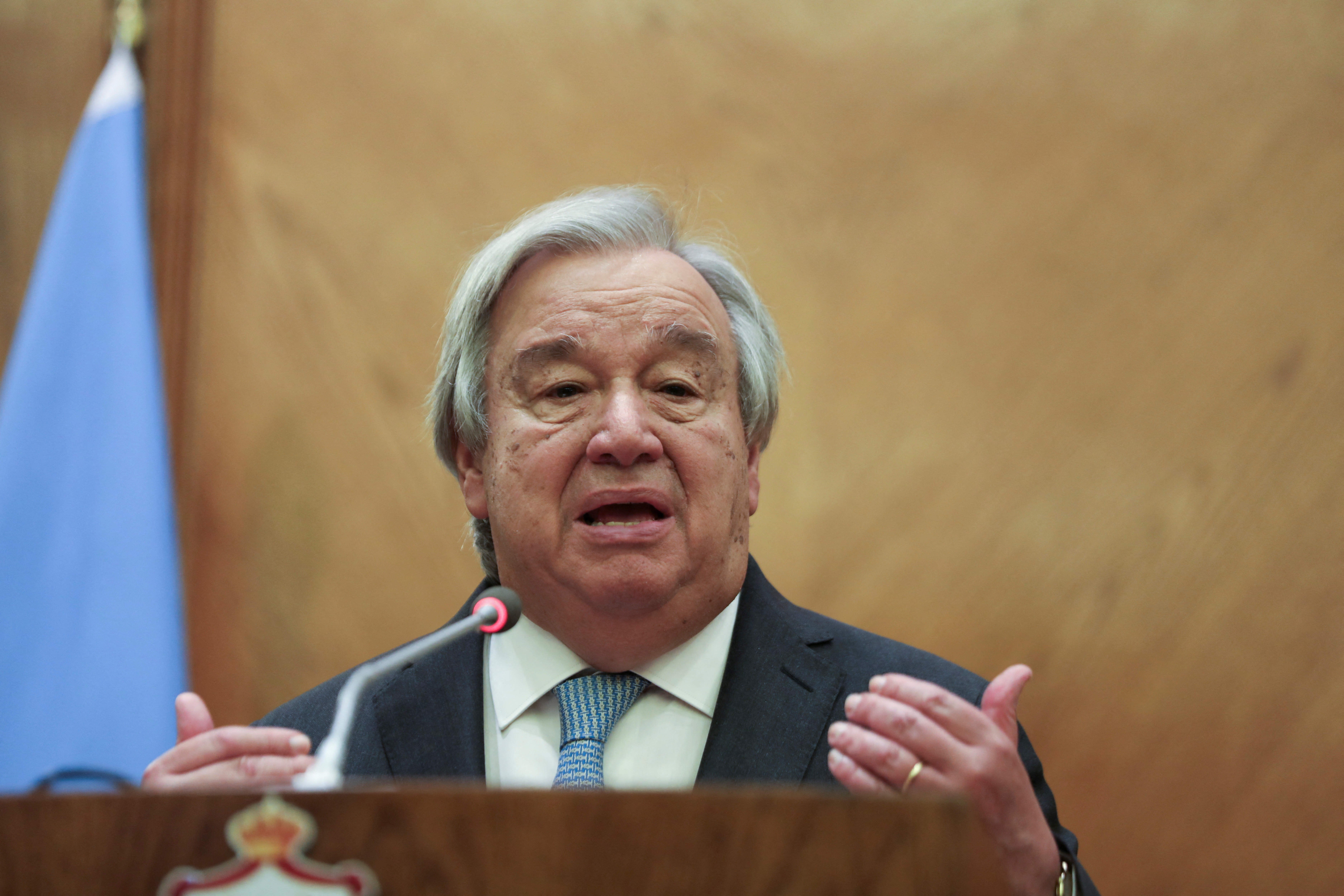United Nations Secretary-General Guterres visits Jordan