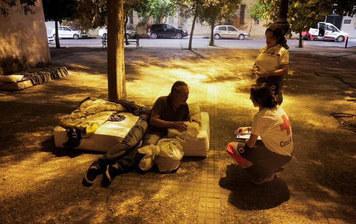 FILE PHOTO: Spain experiences first official heatwave of the summer