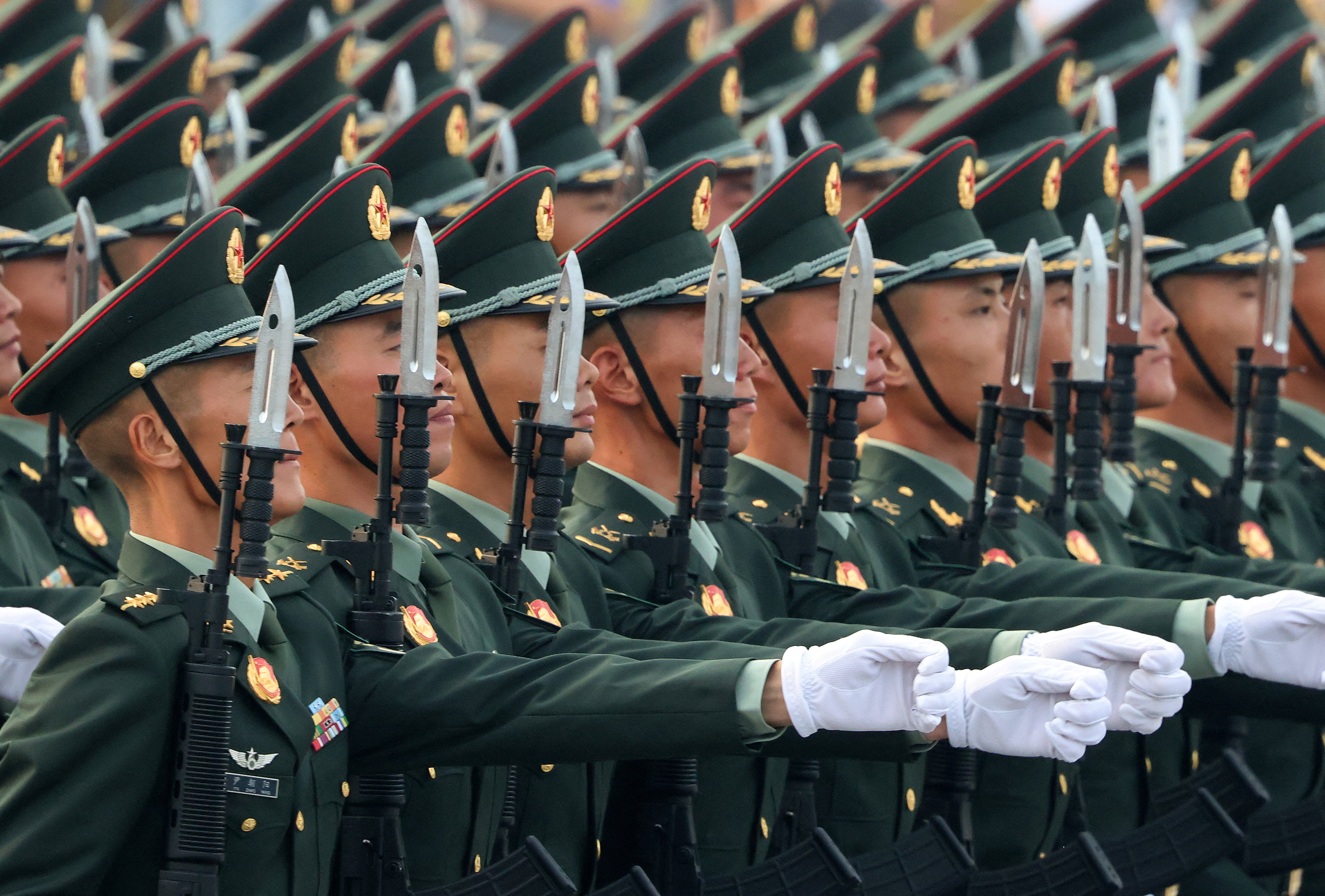 Military parade to mark the 80th anniversary of the end of World War Two, in Beijing