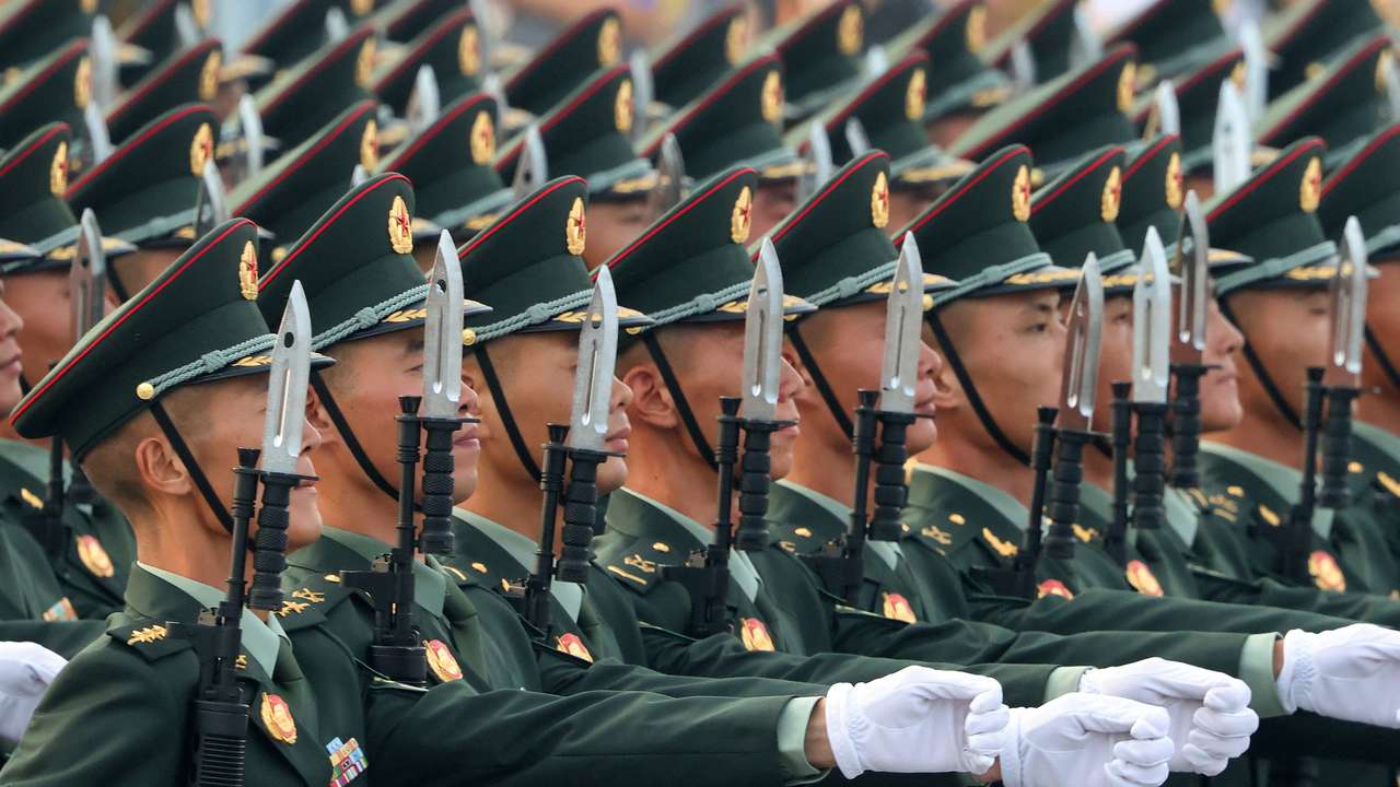 Military parade to mark the 80th anniversary of the end of World War Two, in Beijing