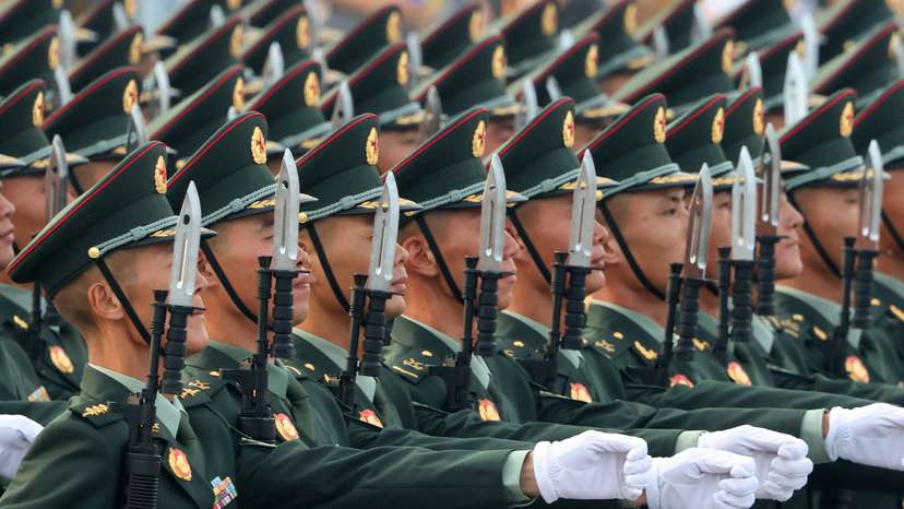 Military parade to mark the 80th anniversary of the end of World War Two, in Beijing