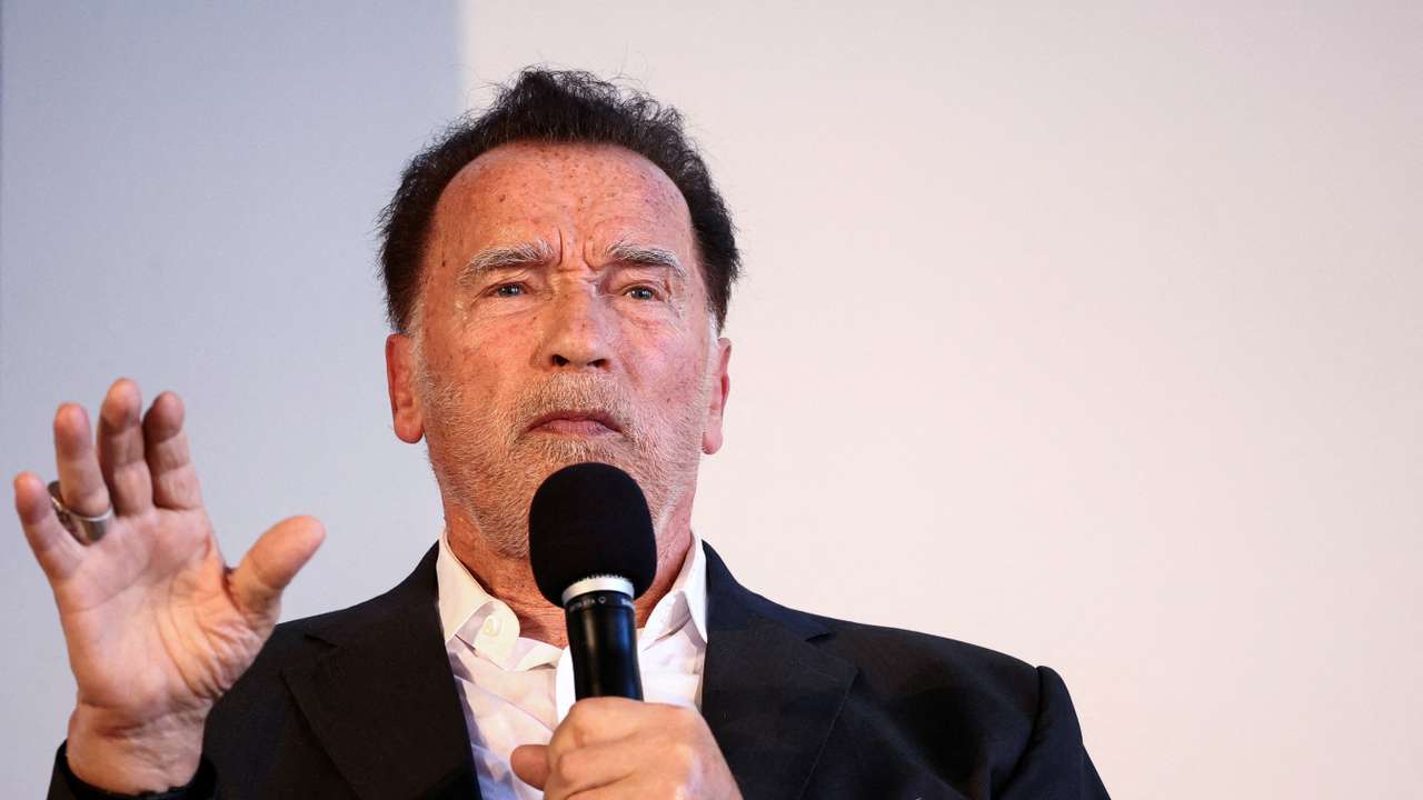 FILE PHOTO: Actor and former California Governor Arnold Schwarzenegger in Berlin
