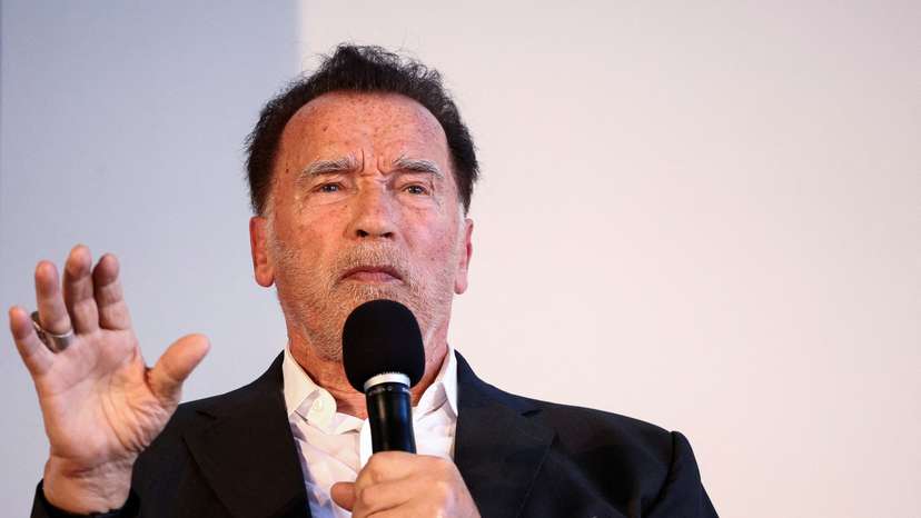FILE PHOTO: Actor and former California Governor Arnold Schwarzenegger in Berlin