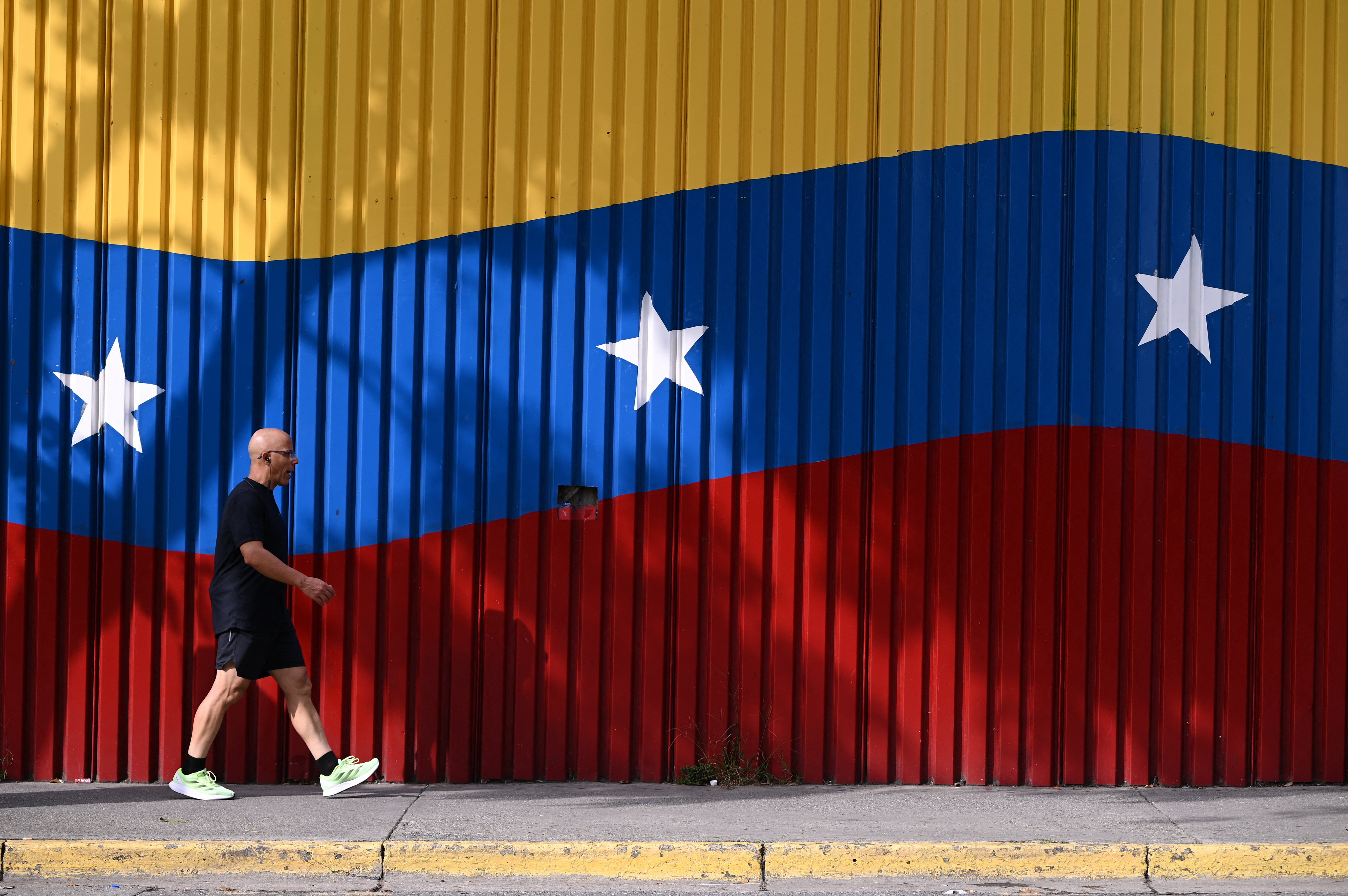 Caracas amid rising tensions between the Trump administration and the government of Venezuelan President Nicolas Maduro