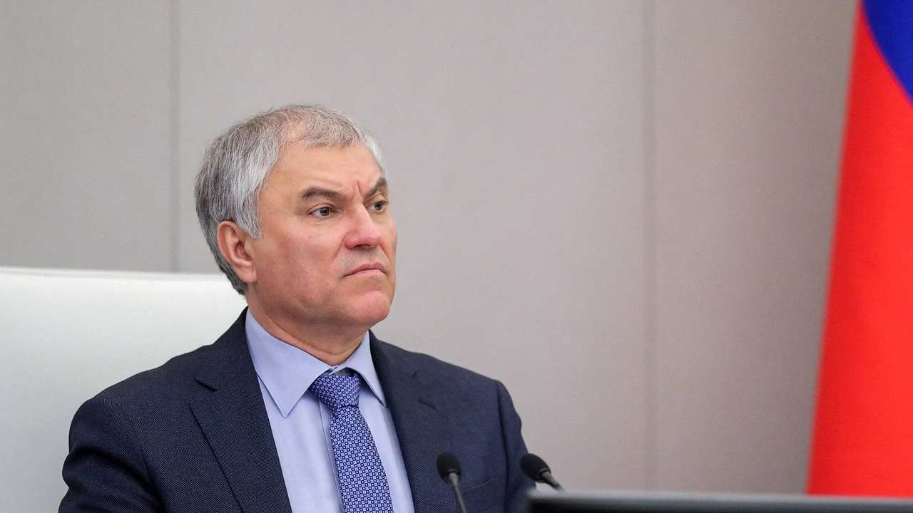 A plenary session of Russia's State Duma in Moscow