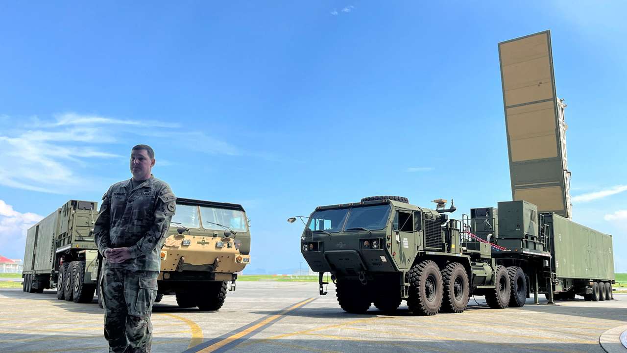 U.S. Marine Corps Air Station Iwakuni demonstrates Typhon missile system