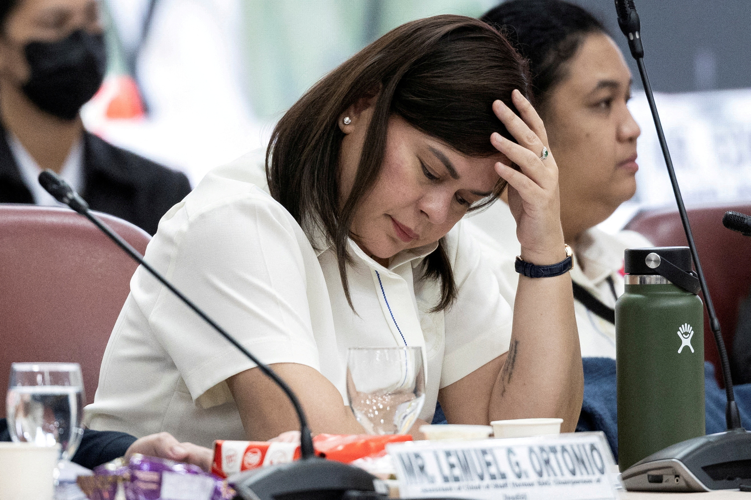 Philippine Vice-President Sara Duterte at the House of Representatives
