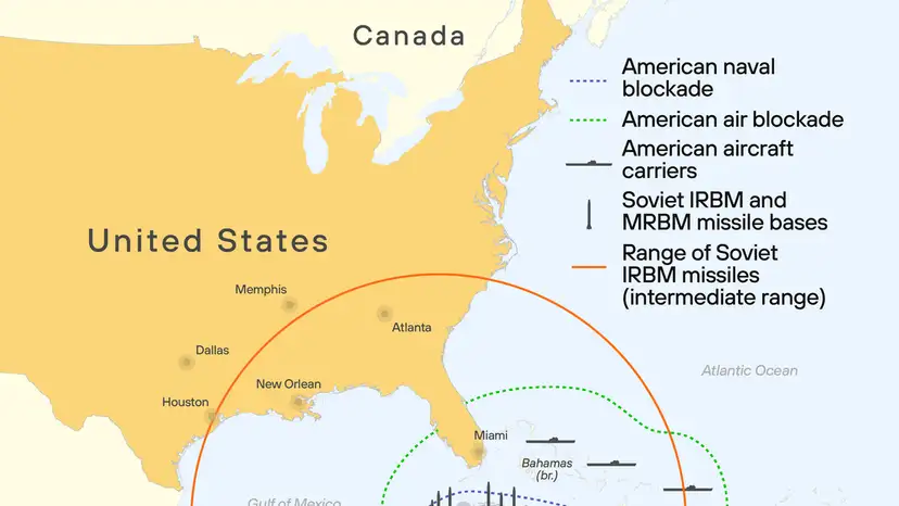 On October 22, 1962, U.S. President John F. Kennedy addressed the nation, revealing that Soviet