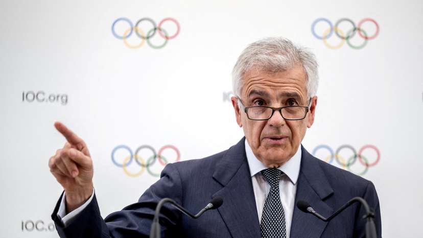 FILE PHOTO: Presentation to IOC members by Presidency candidates