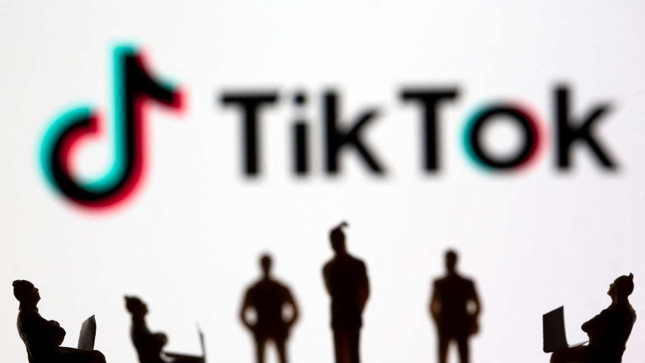 FILE PHOTO: Illustration picture of TikTok logo