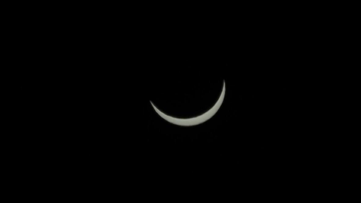 Stranded Migrants Watch Solar Eclipse Over Ceuta