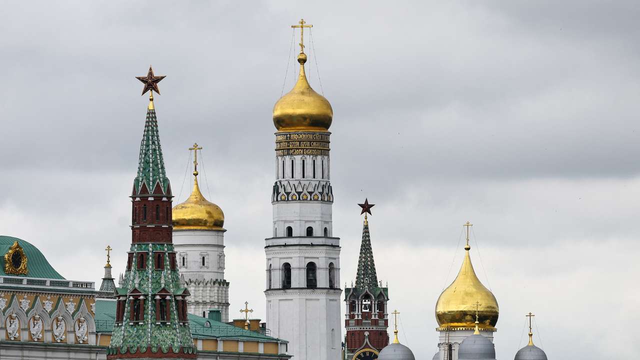A view shows Moscow's Kremlin
