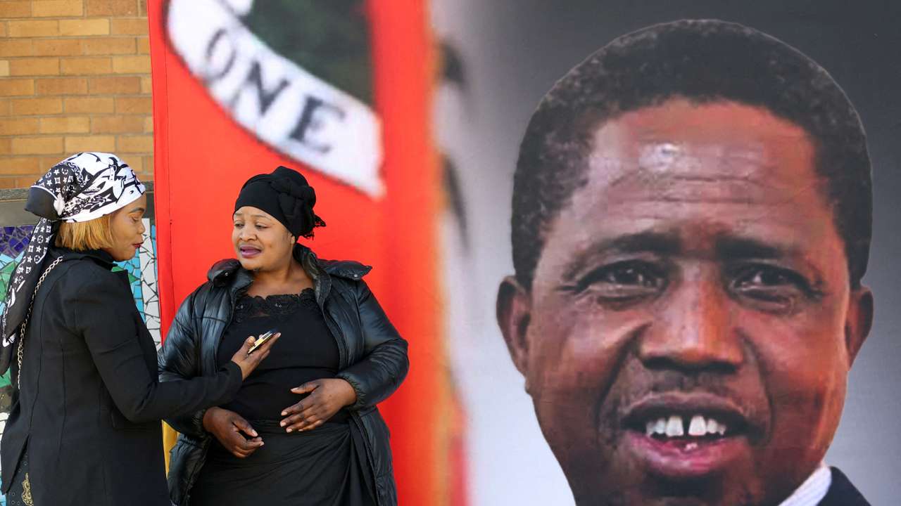 Zambia's former President Edgar Lungu to be laid to rest in South Africa