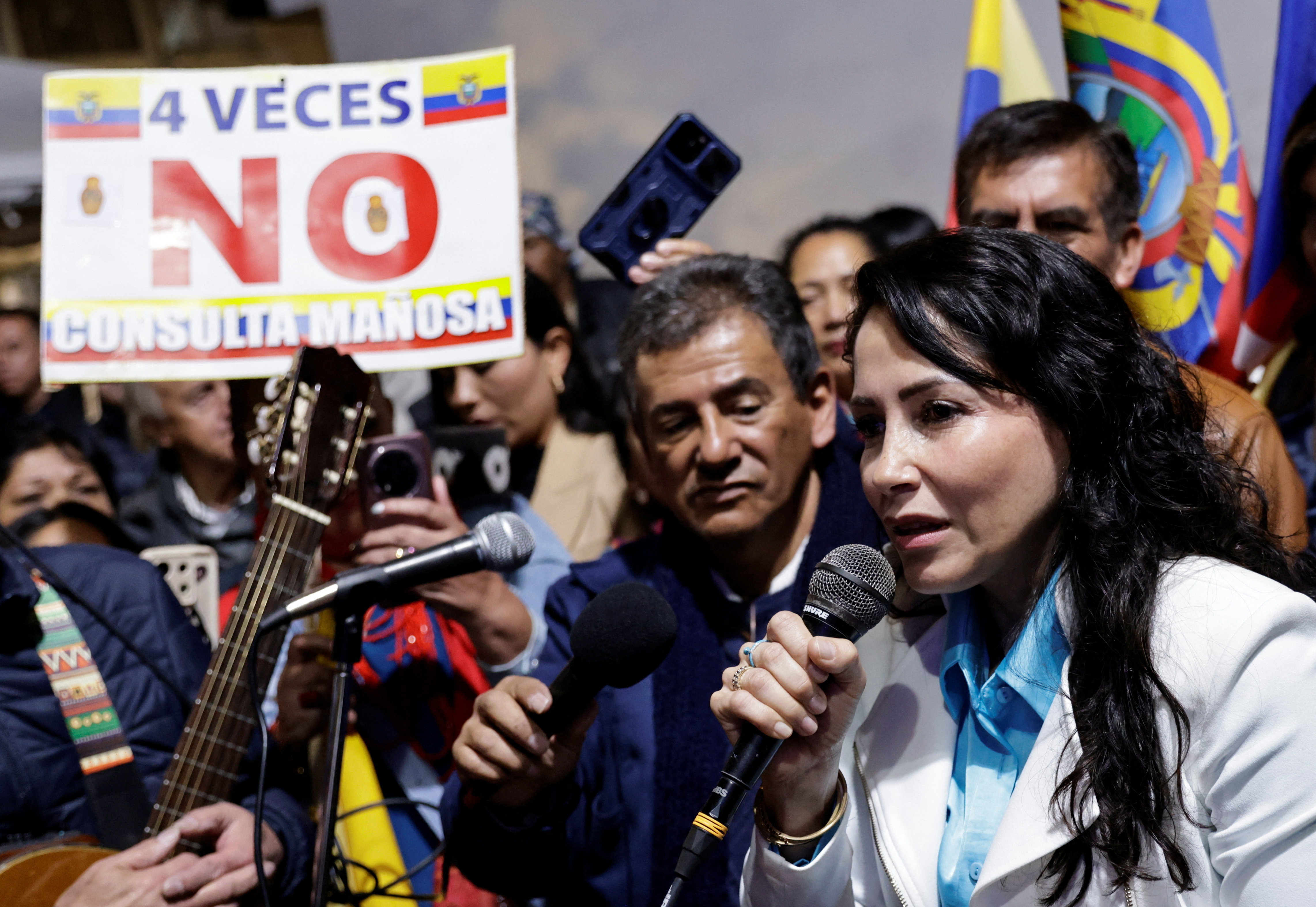 Ecuador holds referendum on foreign military bases and constitutional assembly