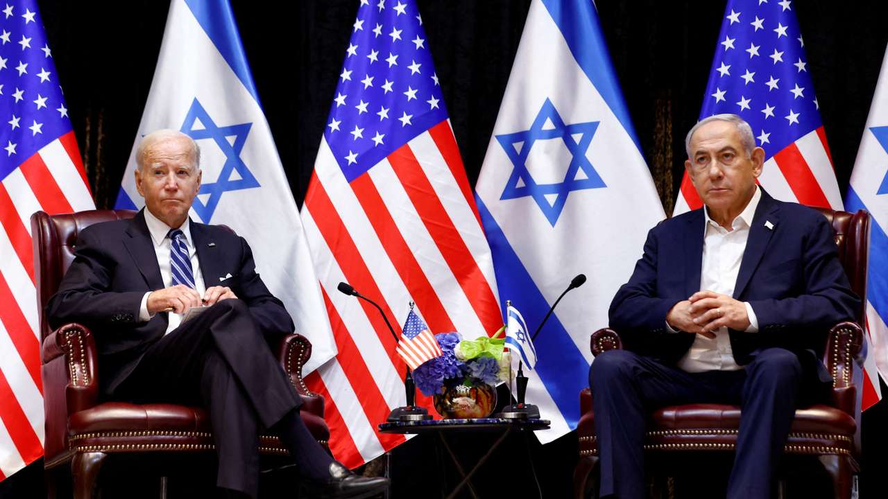 U.S. President Biden visits Israel amid the ongoing conflict between Israel and Hamas