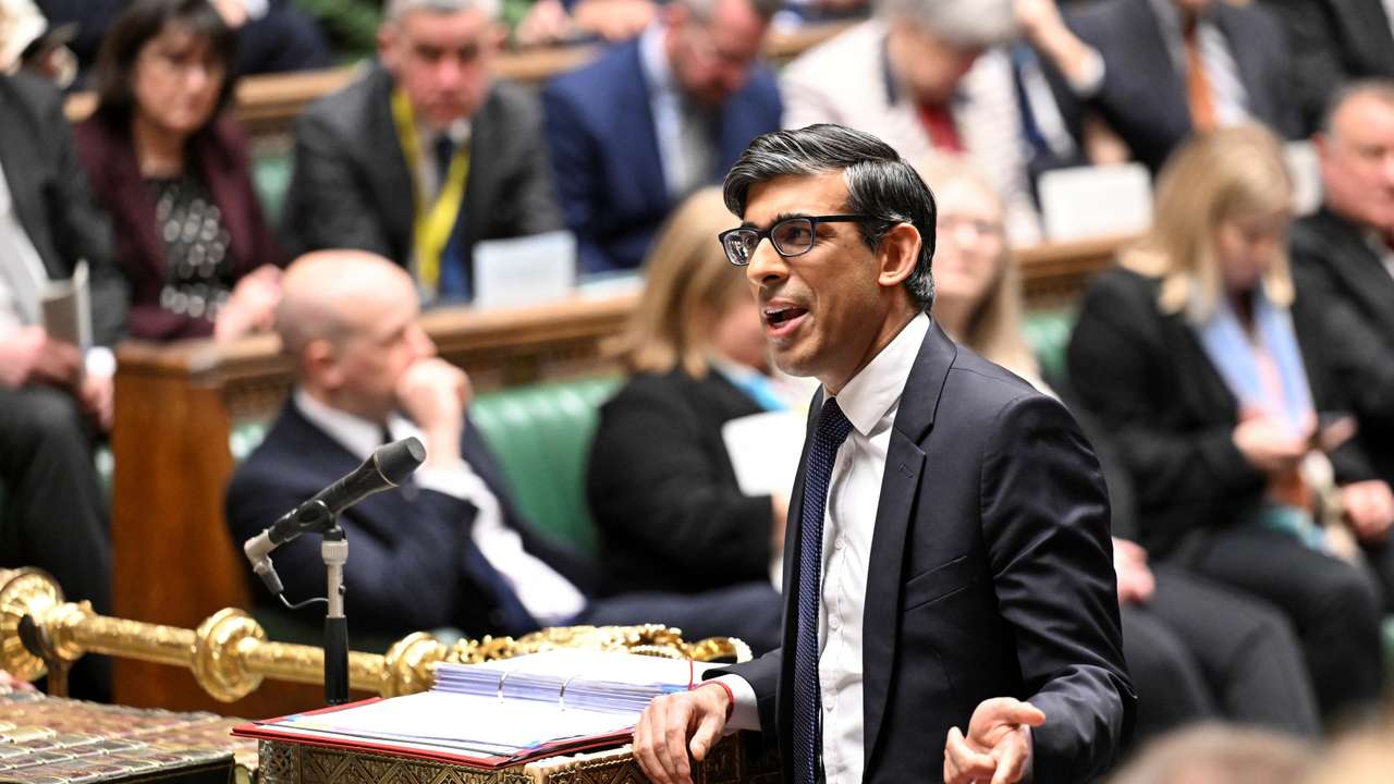 PMQs at the House of Commons in London