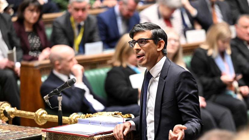 PMQs at the House of Commons in London