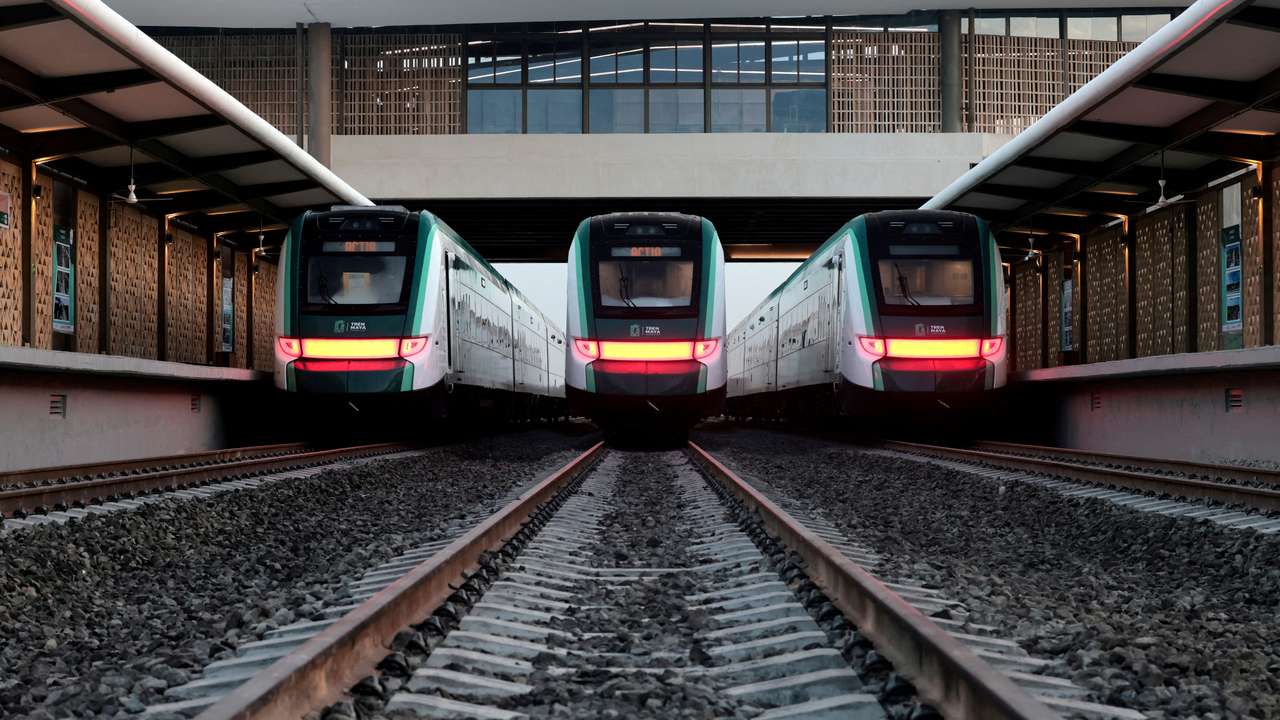 Inauguration of the first phase of the touristic Mayan Train, in Campeche