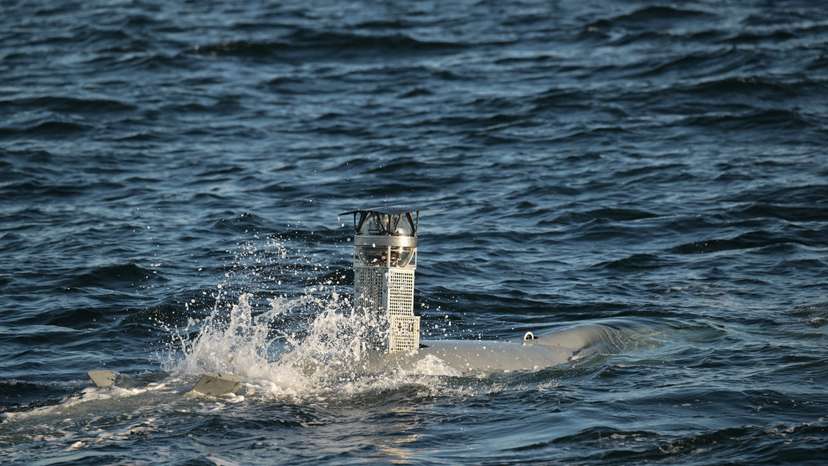 Demonstration of Greyshark underwater drone in Damp Marina