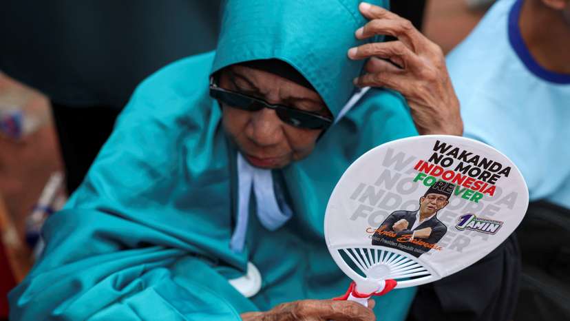 Protest as a court in Indonesia will deliver its verdict on two challenges to the outcome of February's presidential election in Jakarta