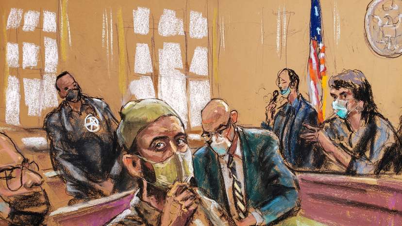 Haji Najibullah appears in a court hearing