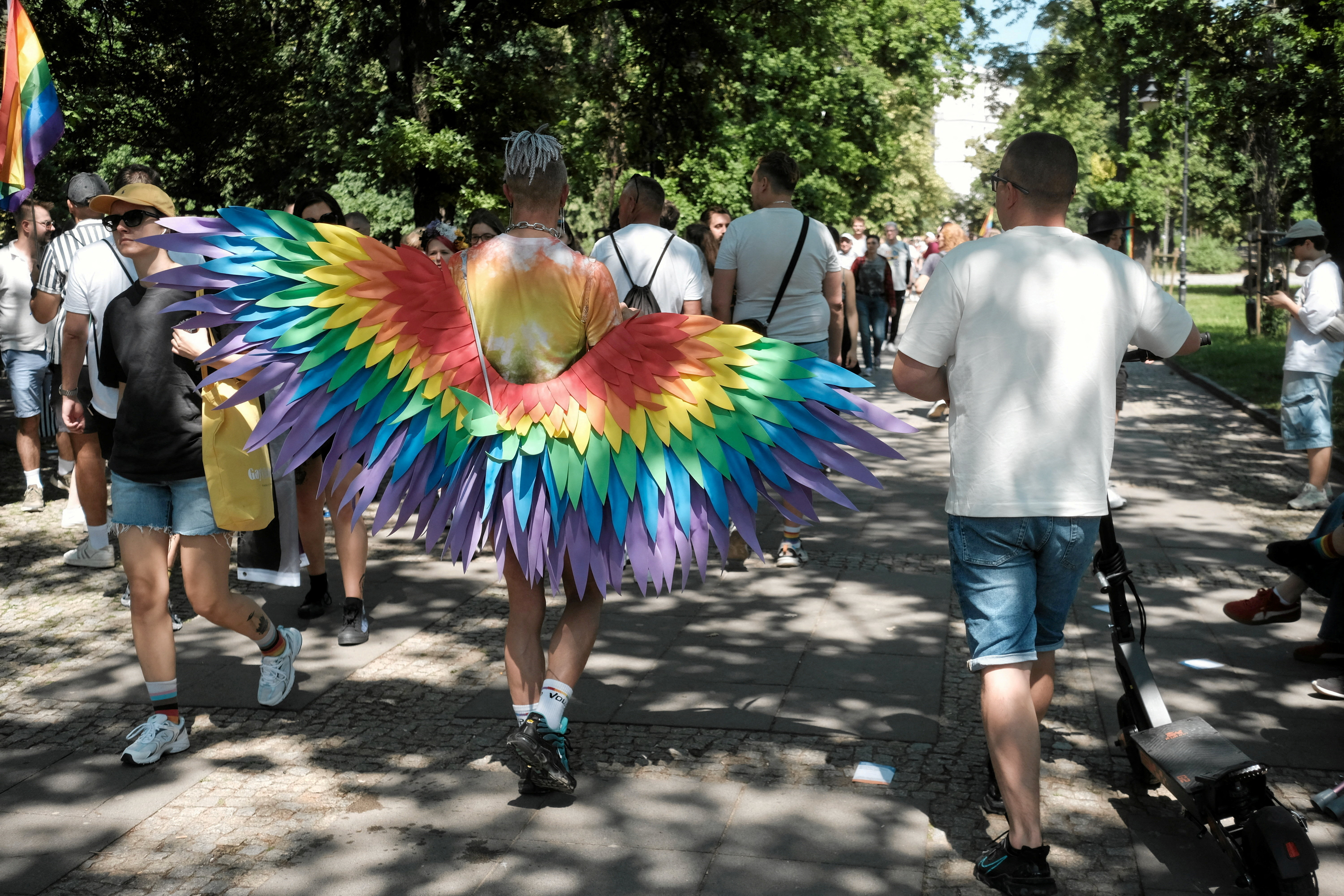 LGBT+ pride parade in Warsaw