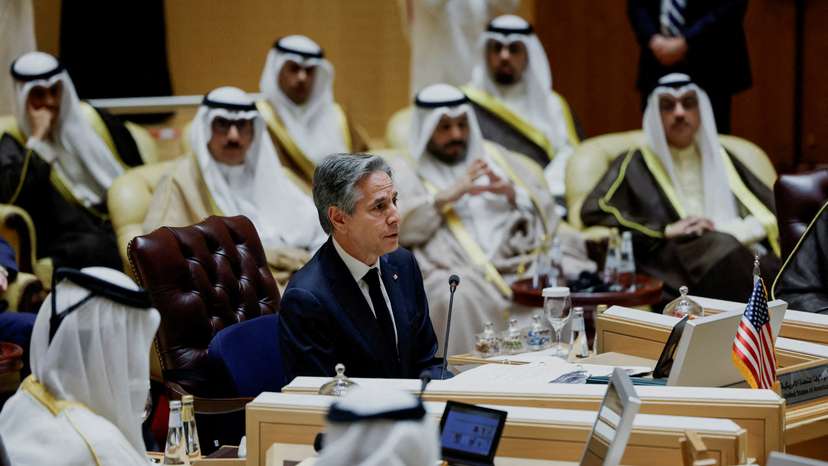 Special meeting to discuss the humanitarian crises faced in Gaza, in Riyadh