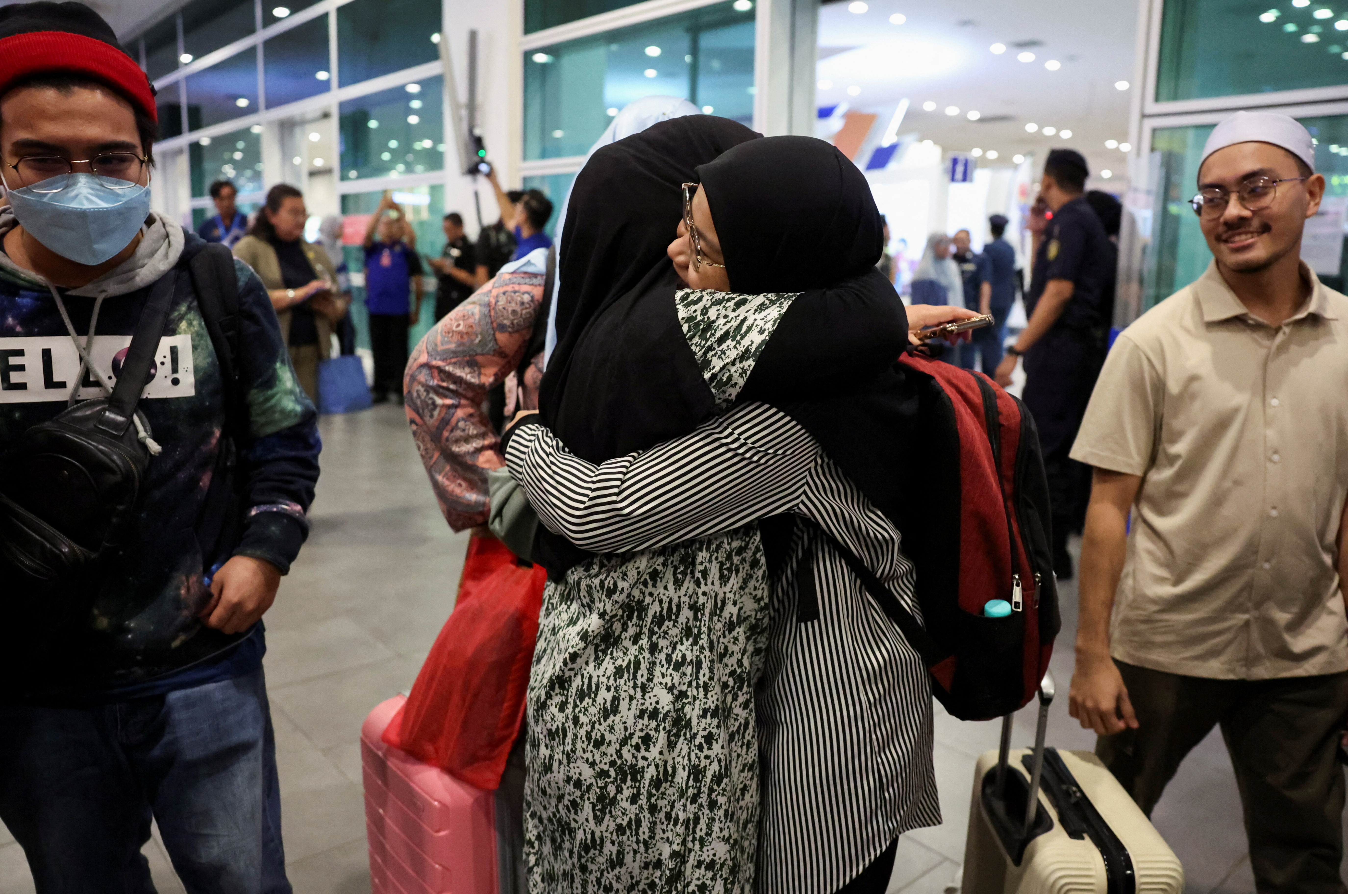 Flight carrying Malaysians evacuated from Bangladesh arrives