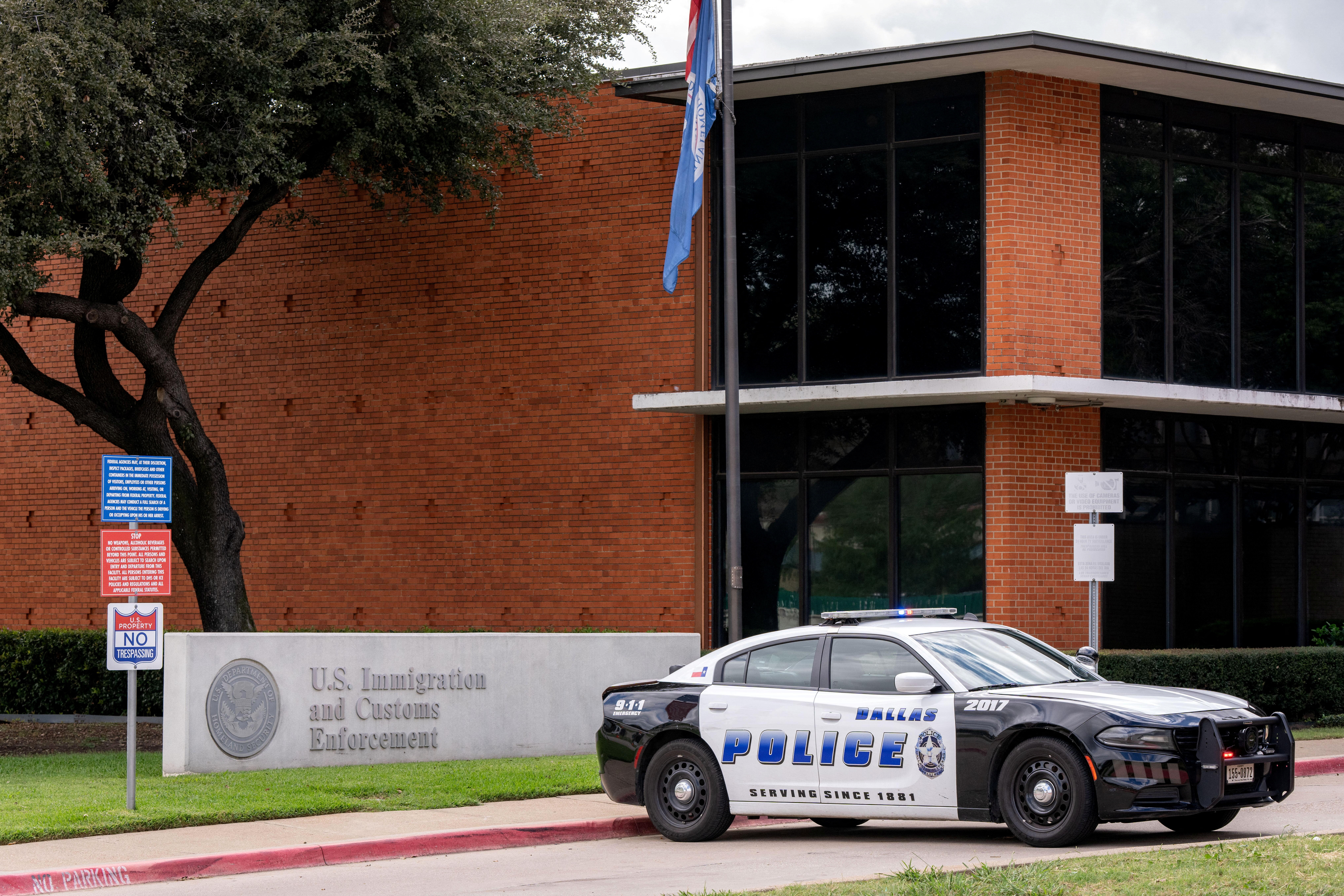 Shooting at ICE facility in Dallas