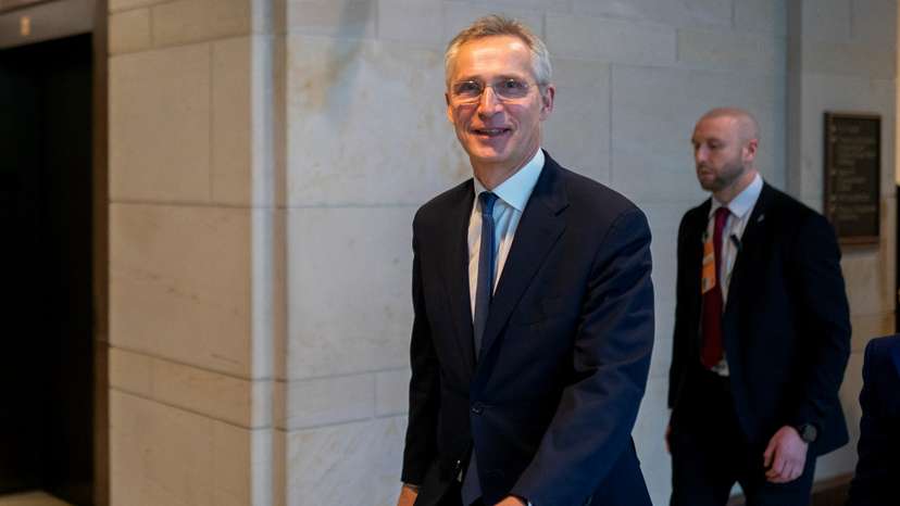 NATO Secretary General Stoltenberg visits the Capitol Hill in Washington