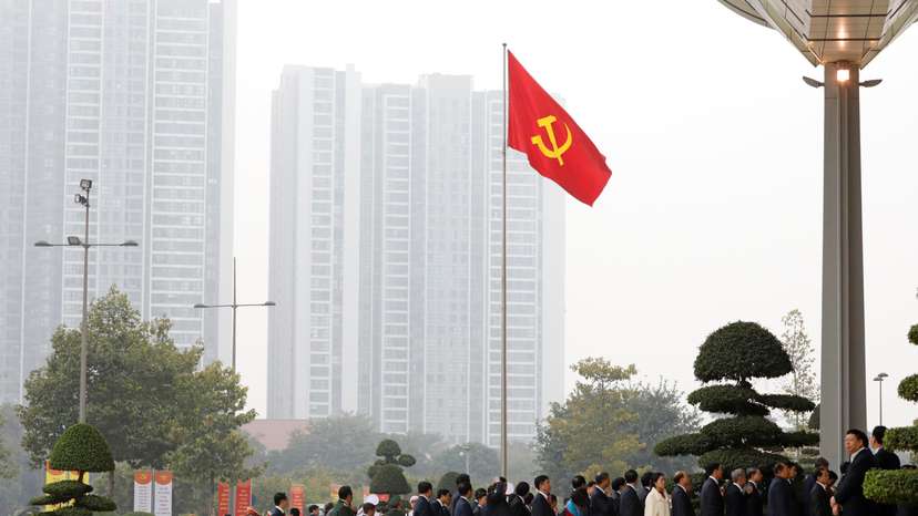 The 13th national congress of the ruling communist party of Vietnam in Hanoi