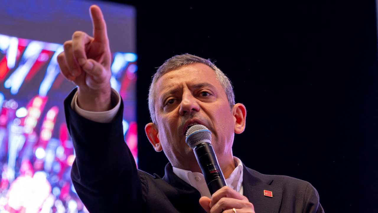 Rally to protest against the arrest of Istanbul Mayor Ekrem Imamoglu, in Istanbul