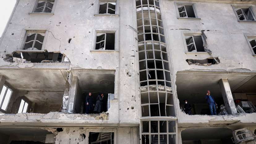 Aftermath of a strike amid the U.S.-Israeli conflict with Iran, in Tehran