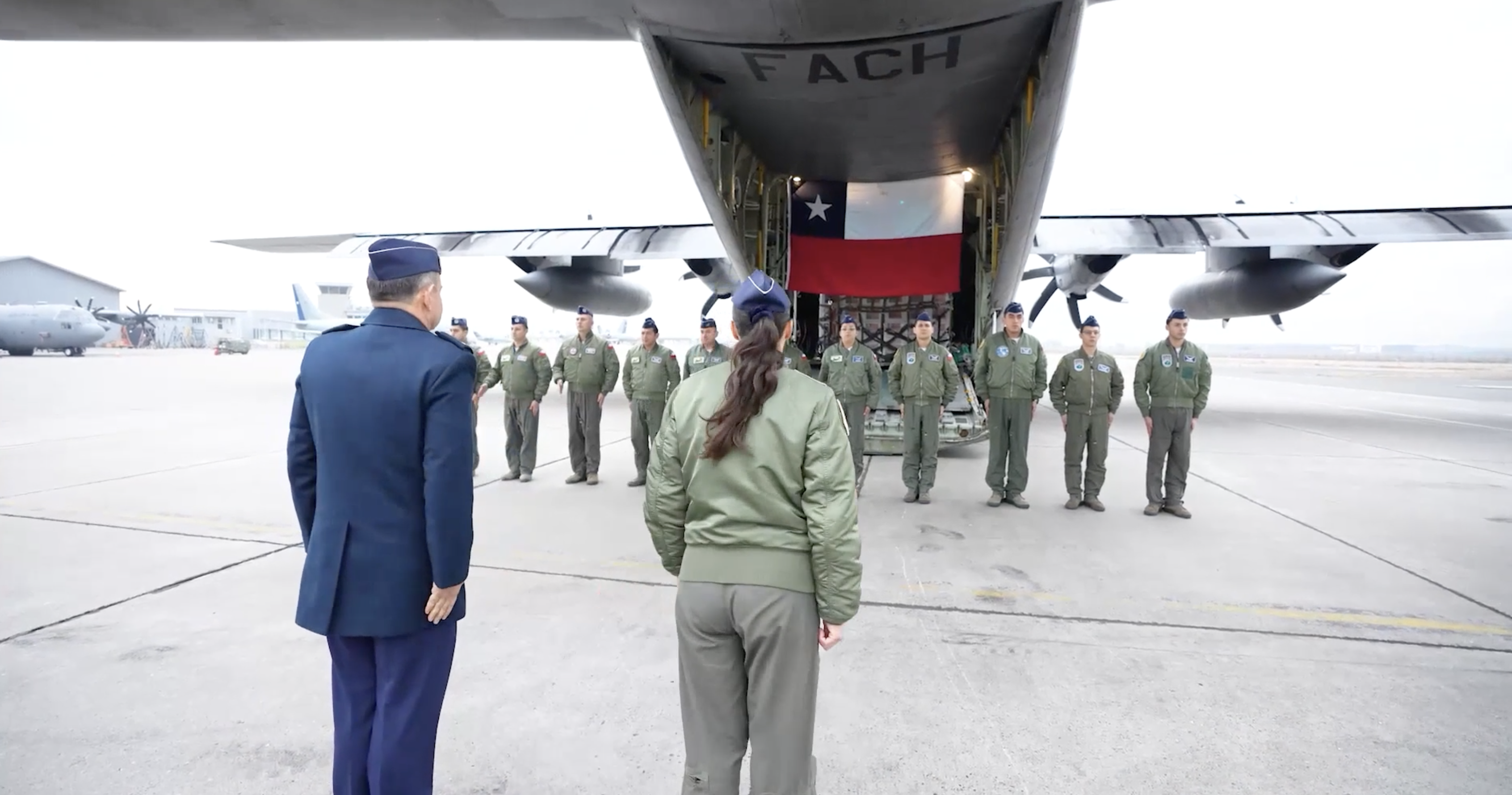 Chile sends aid to Bolivia