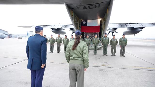 Chile sends aid to Bolivia
