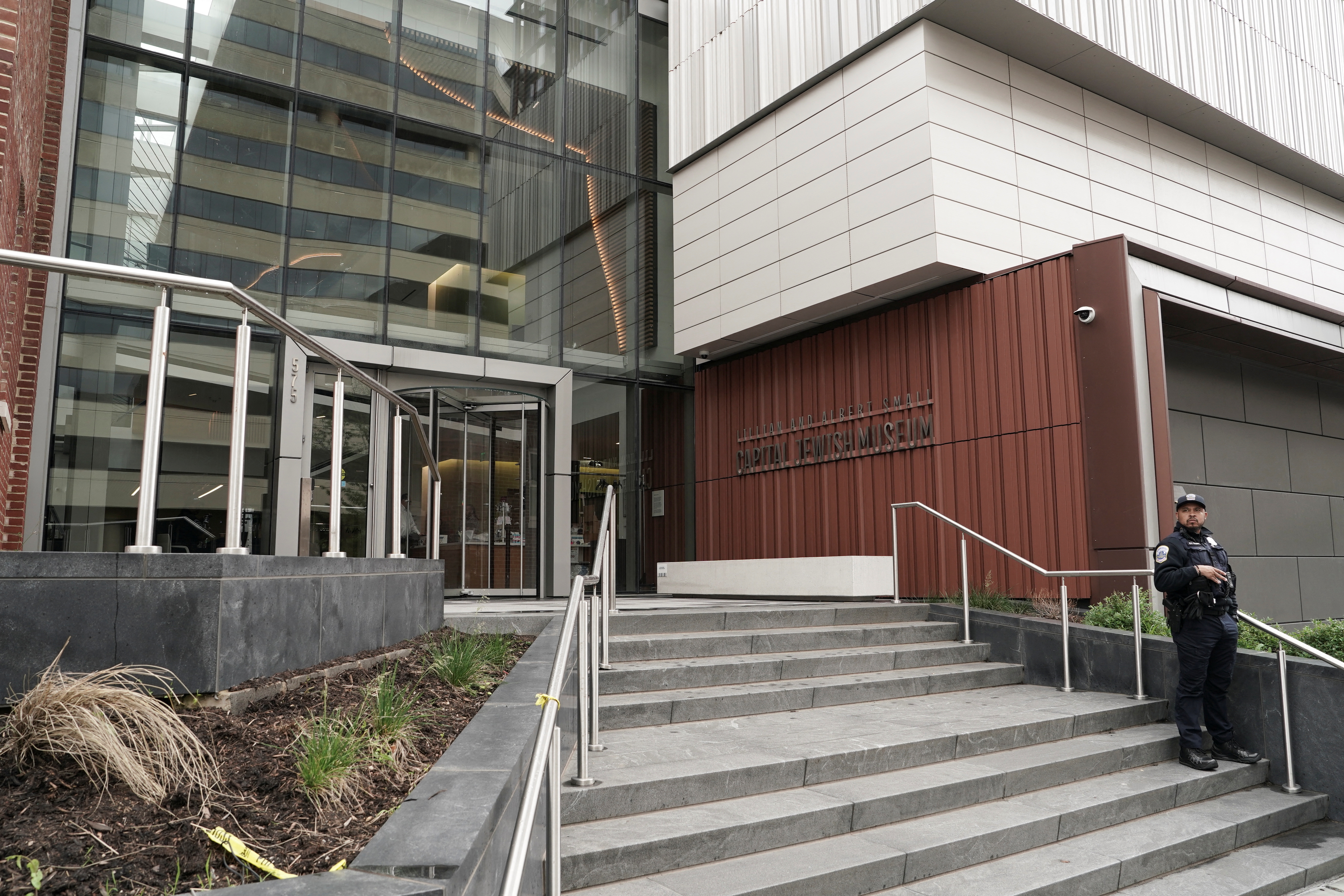 Aftermath of the shooting of two Israeli embassy staff in Washington D.C.