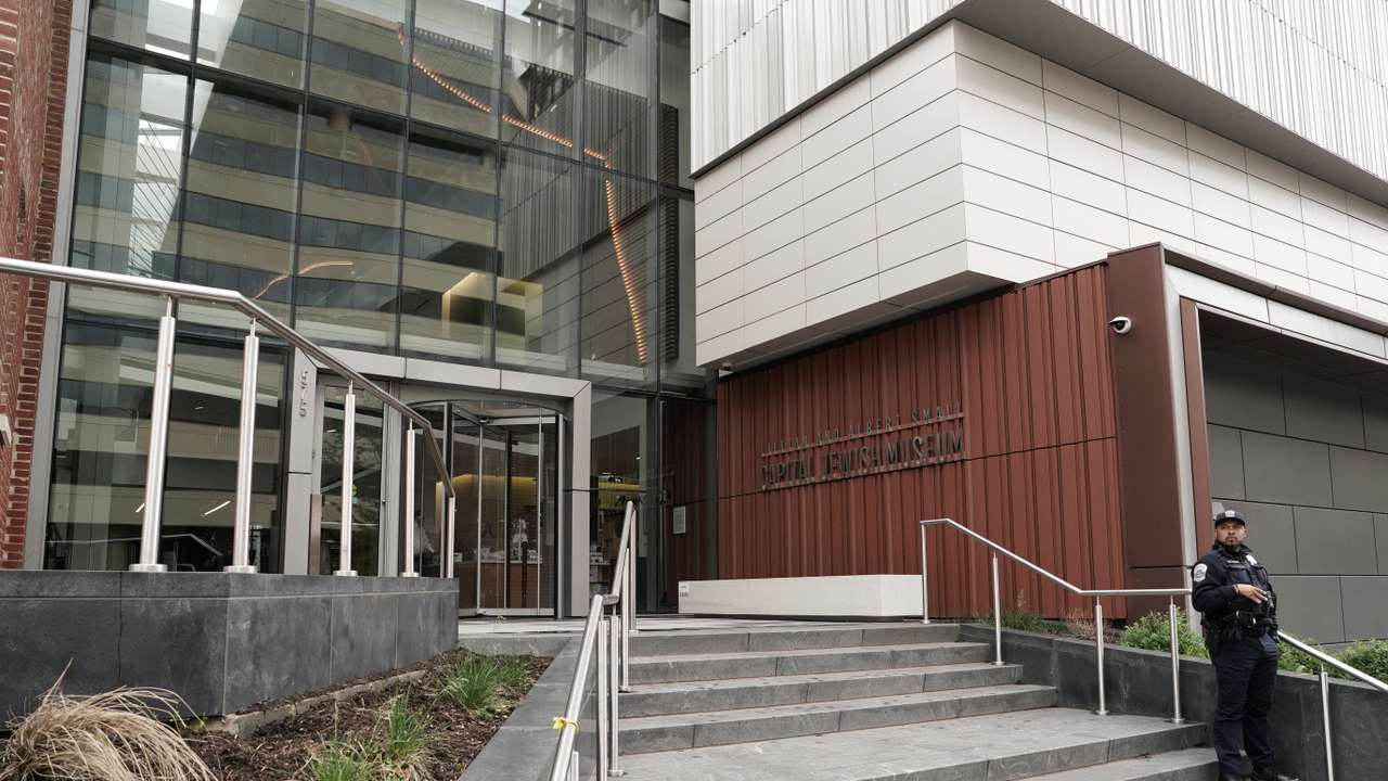 Aftermath of the shooting of two Israeli embassy staff in Washington D.C.