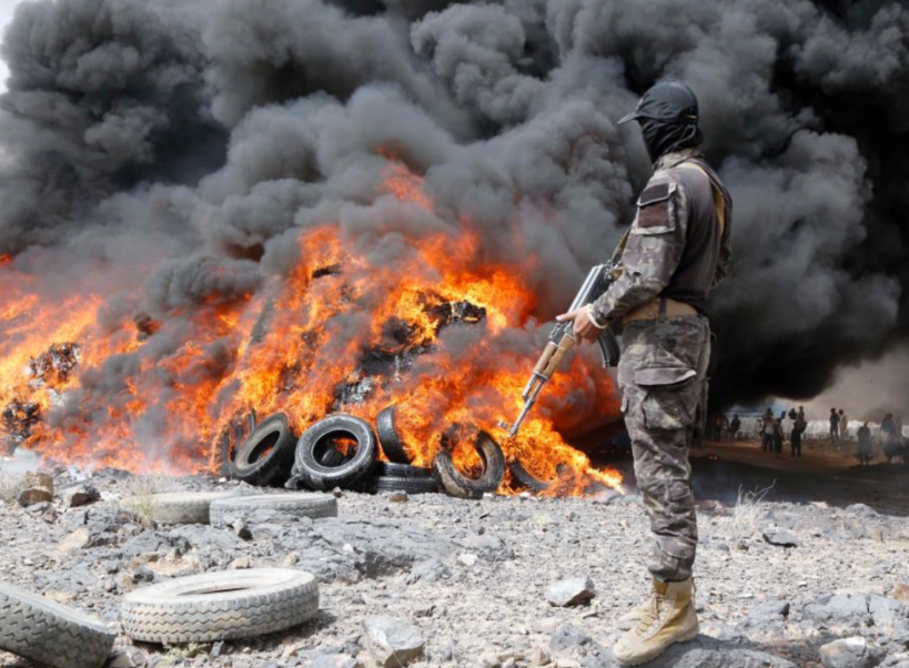 Drugs incarcerated in Yemen