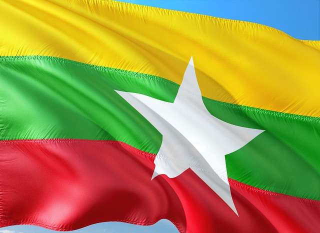 Myanmar flag 2694695_640