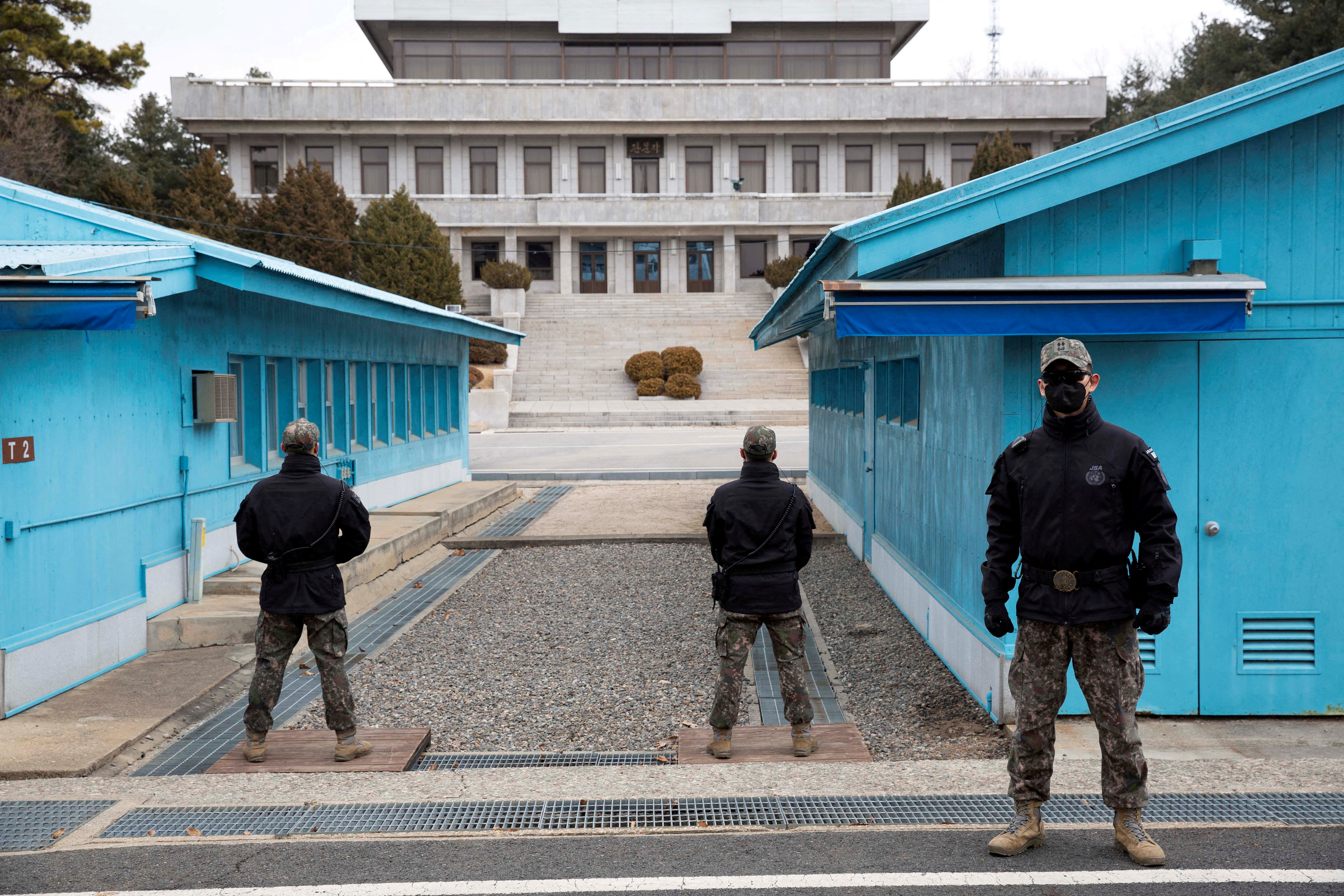 FILE PHOTO: FILE PHOTO: Joint Security Area (JSA) in DMZ